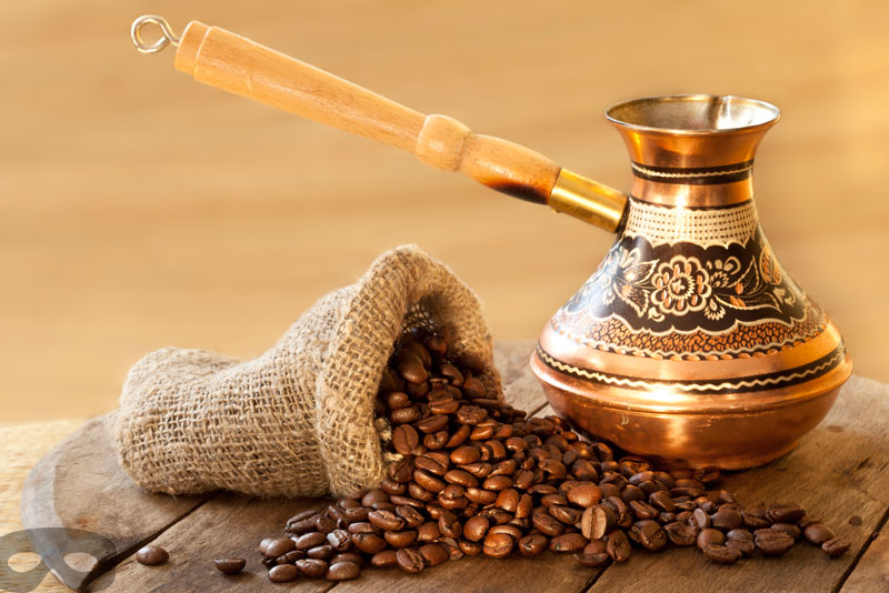 Relax with your Turkish coffee