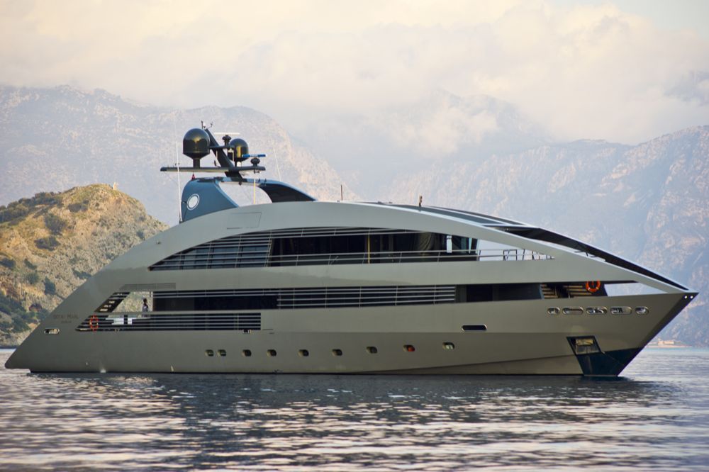 Luxury yachts in Turkey