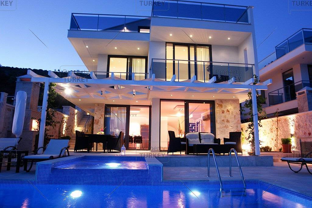Luxurious House in Kalkan for sale superb view - Property ...