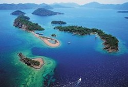 Head for Sovalye Island in the Gulf of Fethiye