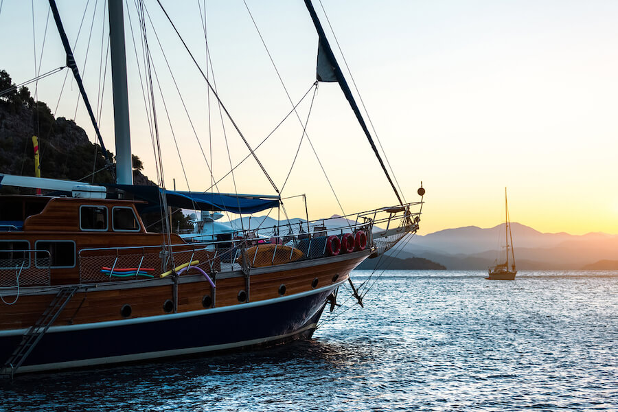Blue Cruises в Турции для приятного отдыха под парусом