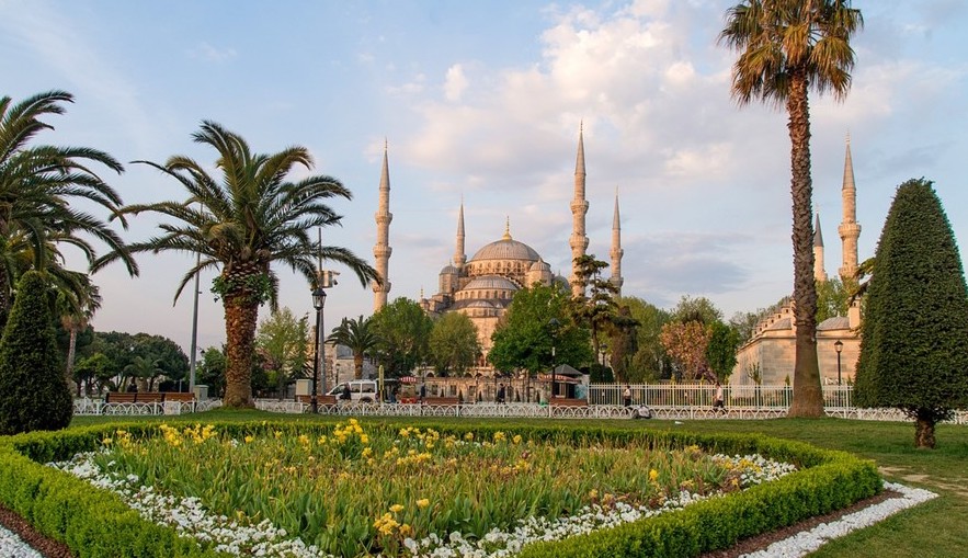 蓝色清真寺和伊斯坦布尔老城的过去与现在