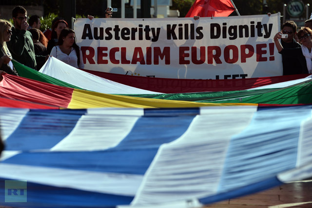 Anti-austerity protests in Europe