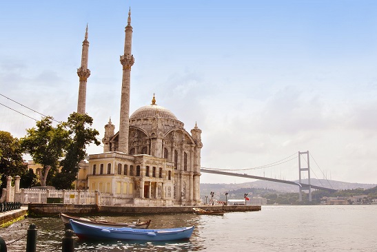 Istanbul bridge Bosporus Ortakoy