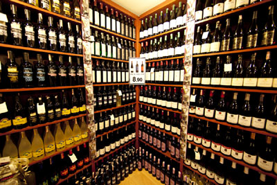 Turkish wine selection