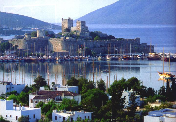 View over Bodrum Castle