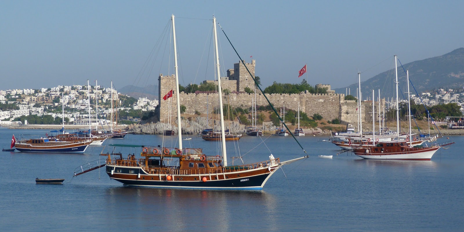 sailing in Bodrum Turkey