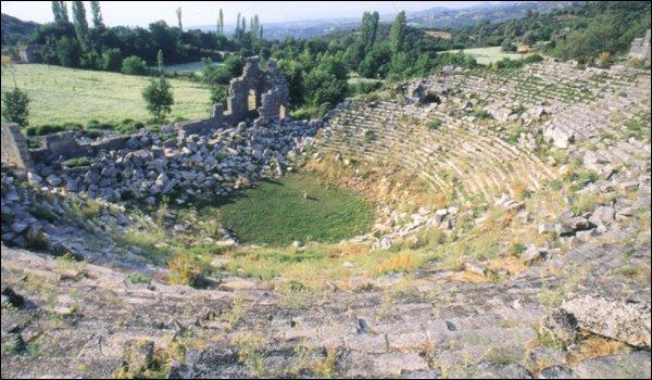 Tlos Roman theatre