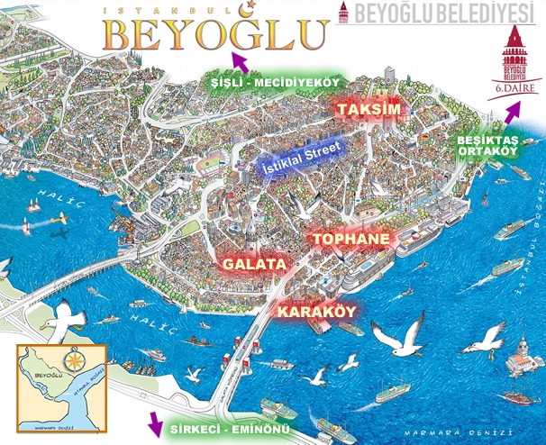 贝尤格鲁地图