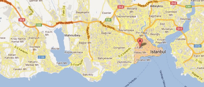 Fatih map location