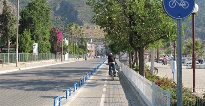 Cycle paths in Fethiye