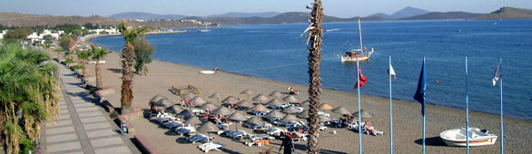 Ortakent beach