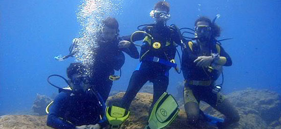 土耳其的水肺潜水