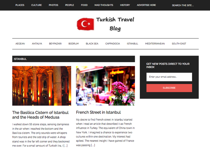 Turkish travel blog