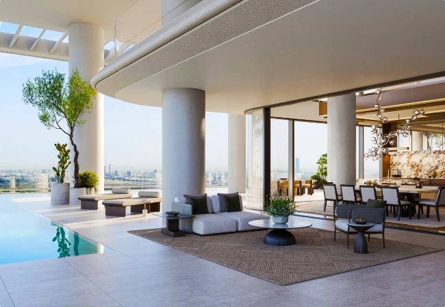 VELA, Dorchester Collection, Sky Palace