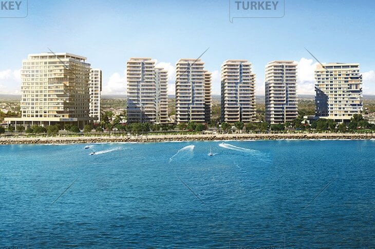 Designer completed sea view residences in Bakirkoy