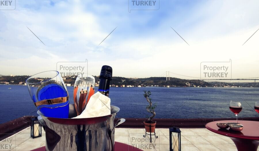 Royal Blue sea view Istanbul luxury Mansion