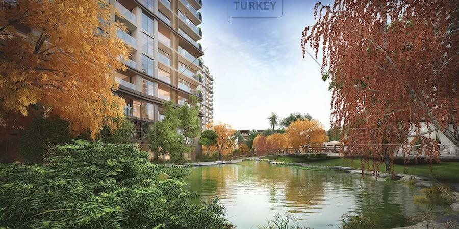 Luxury Atakoy apartments overlooking Central Park and sea