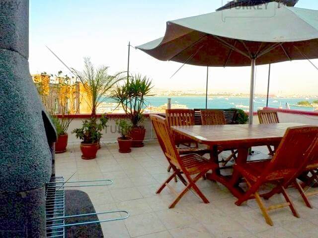 Stunning Bosporus view apartment in Beyoglu Istanbul