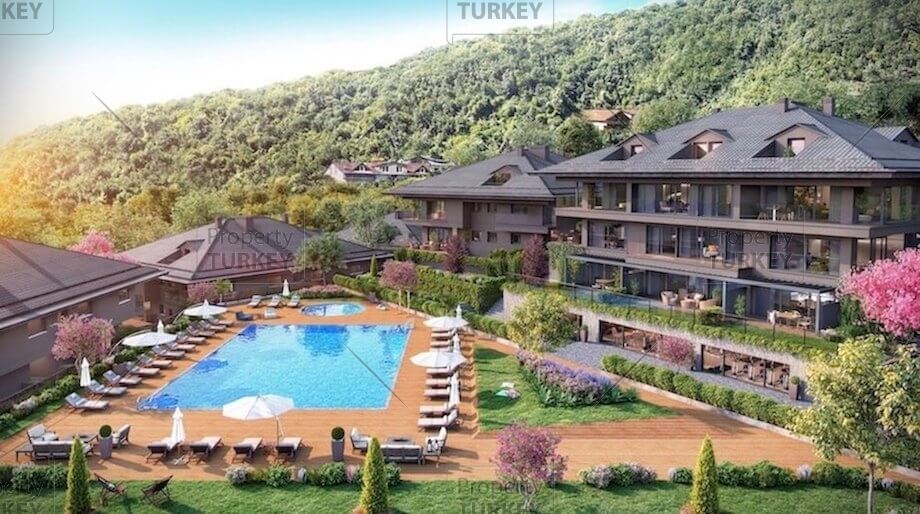 Stunning sea view residences for sale in Sariyer