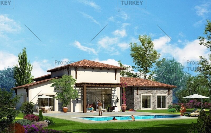 Tuscan Designer Villas near Buyukcekmece Valley Istanbul