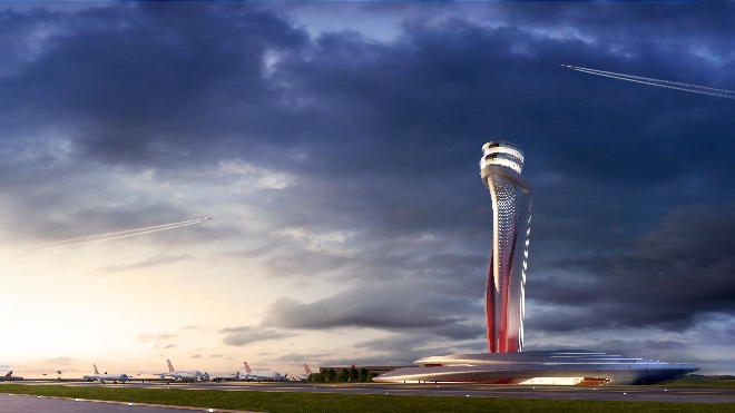 istanbul airport control tower