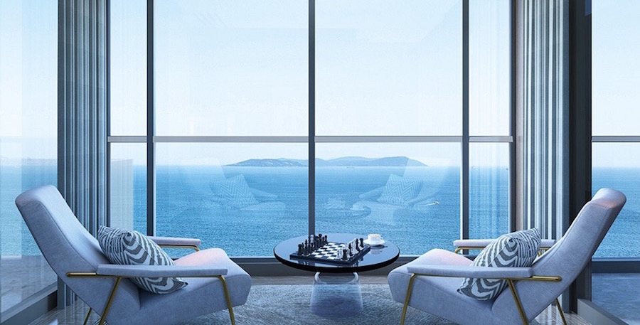 Seafront Istanbul penthouse