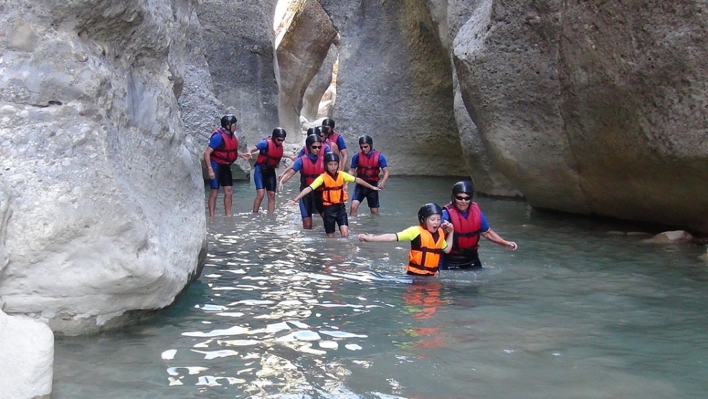 Canyoning in Turkey