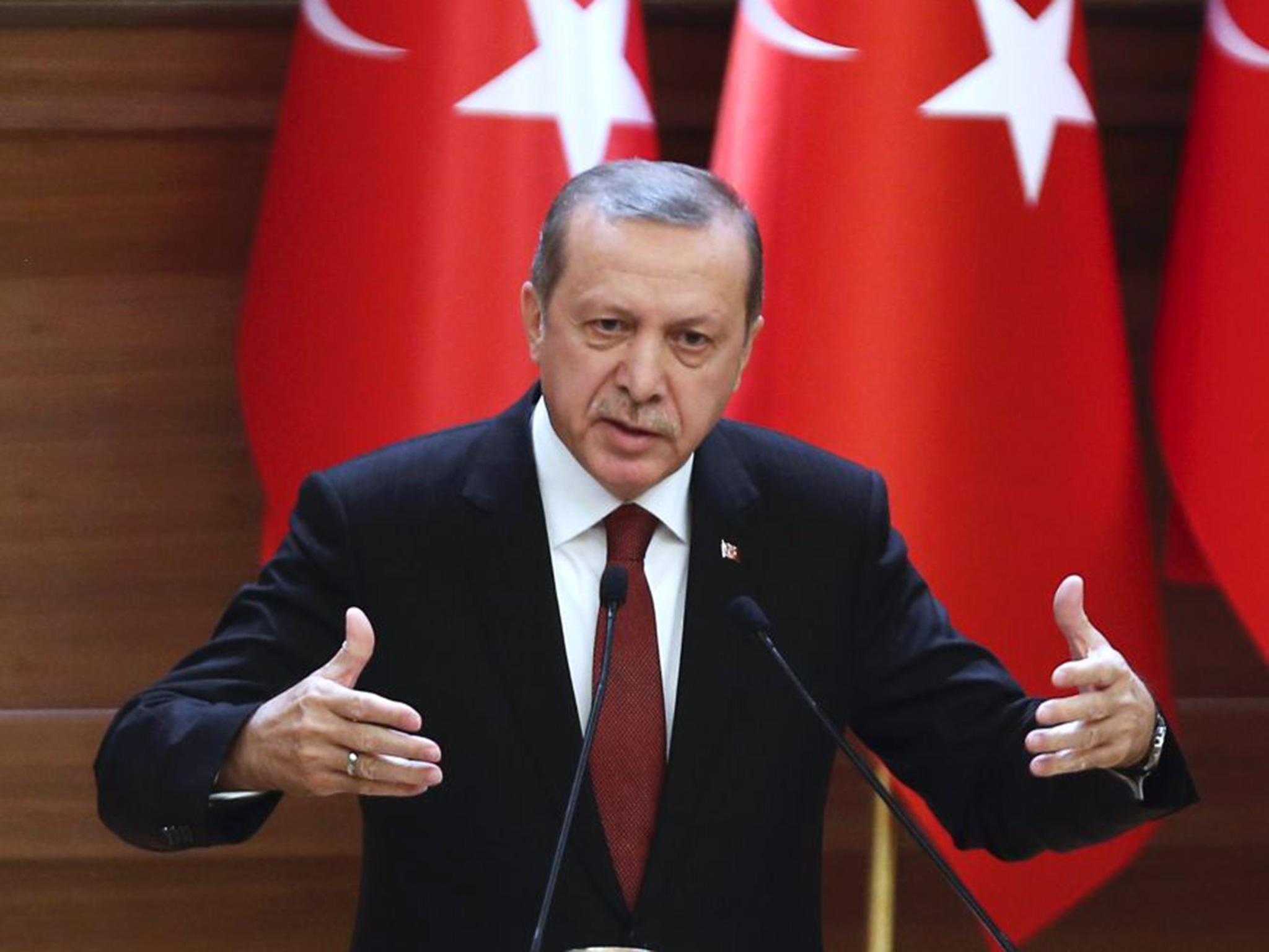Erdogan calls the recent rates increase "treacherous"