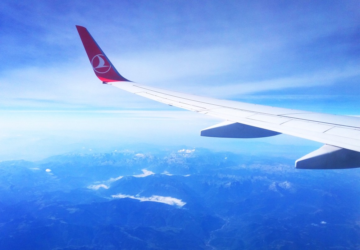 Flying in Turkey