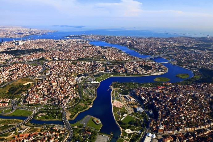 伊斯坦布尔的金角湾
