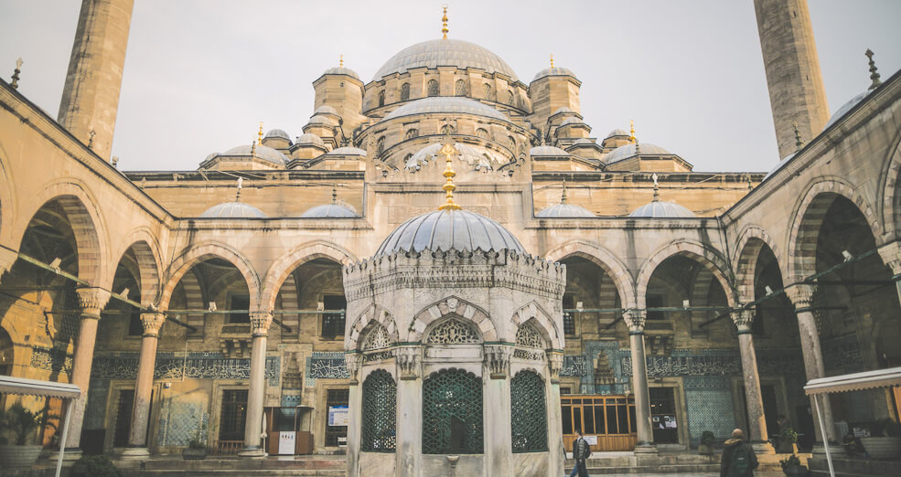 伊斯坦布尔的苏莱曼尼耶清真寺