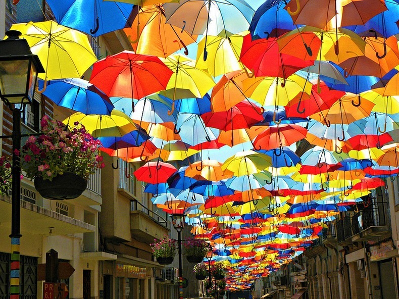 Umbrellas turkey