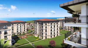 Panoramic sea views apartments for sale in Istanbul