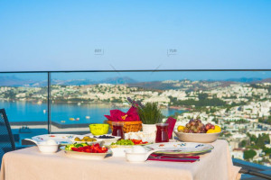 Residence with amazing views for sale in Bodrum