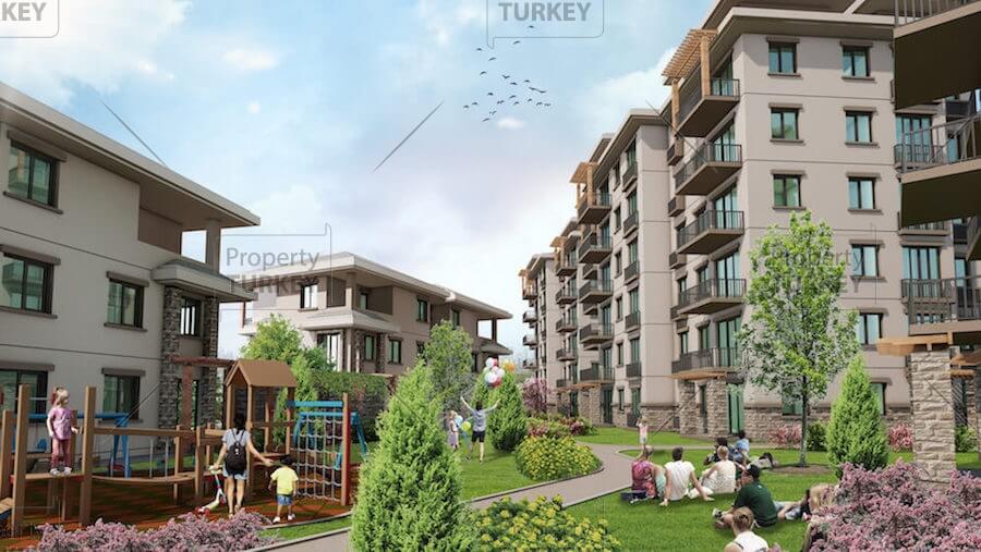 Istanbul modern family apartments for sale