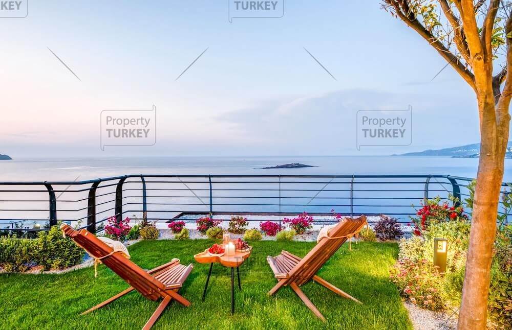 Bodrum villas with panoramic sea views for sale