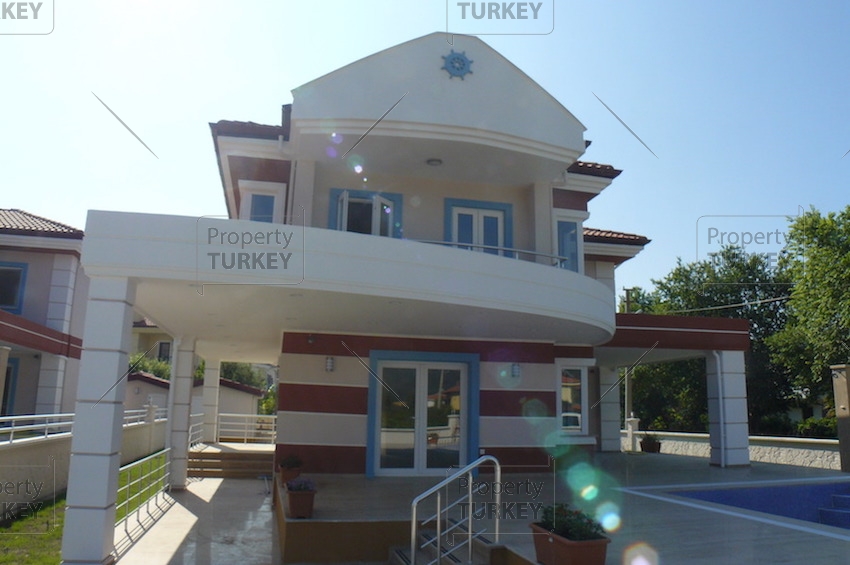 Private pool residence for sale in Gulpinar Dalyan