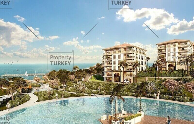 Istanbul sea view apartments for sale