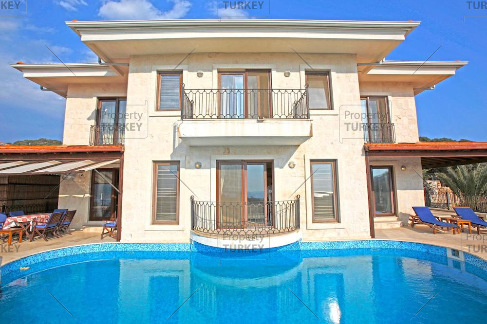 Incredible sea views villa for sale in Kas